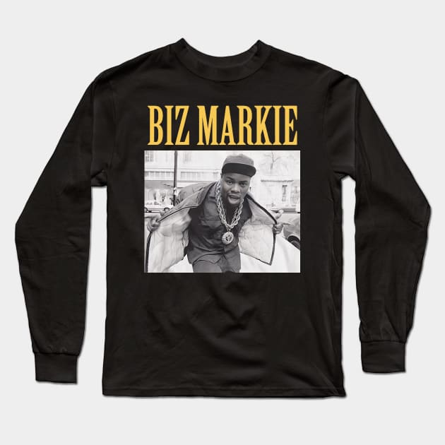 biz markie Long Sleeve T-Shirt by calistoneug